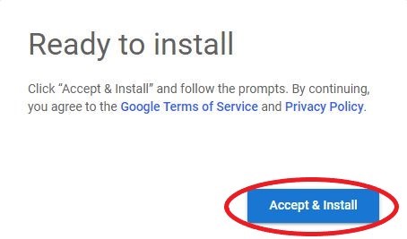 Accept & Install